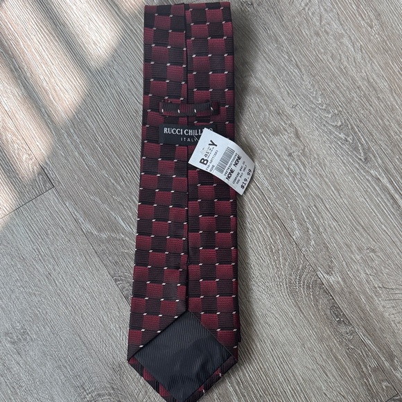 Other - Red and Black Checkered Men's Tie